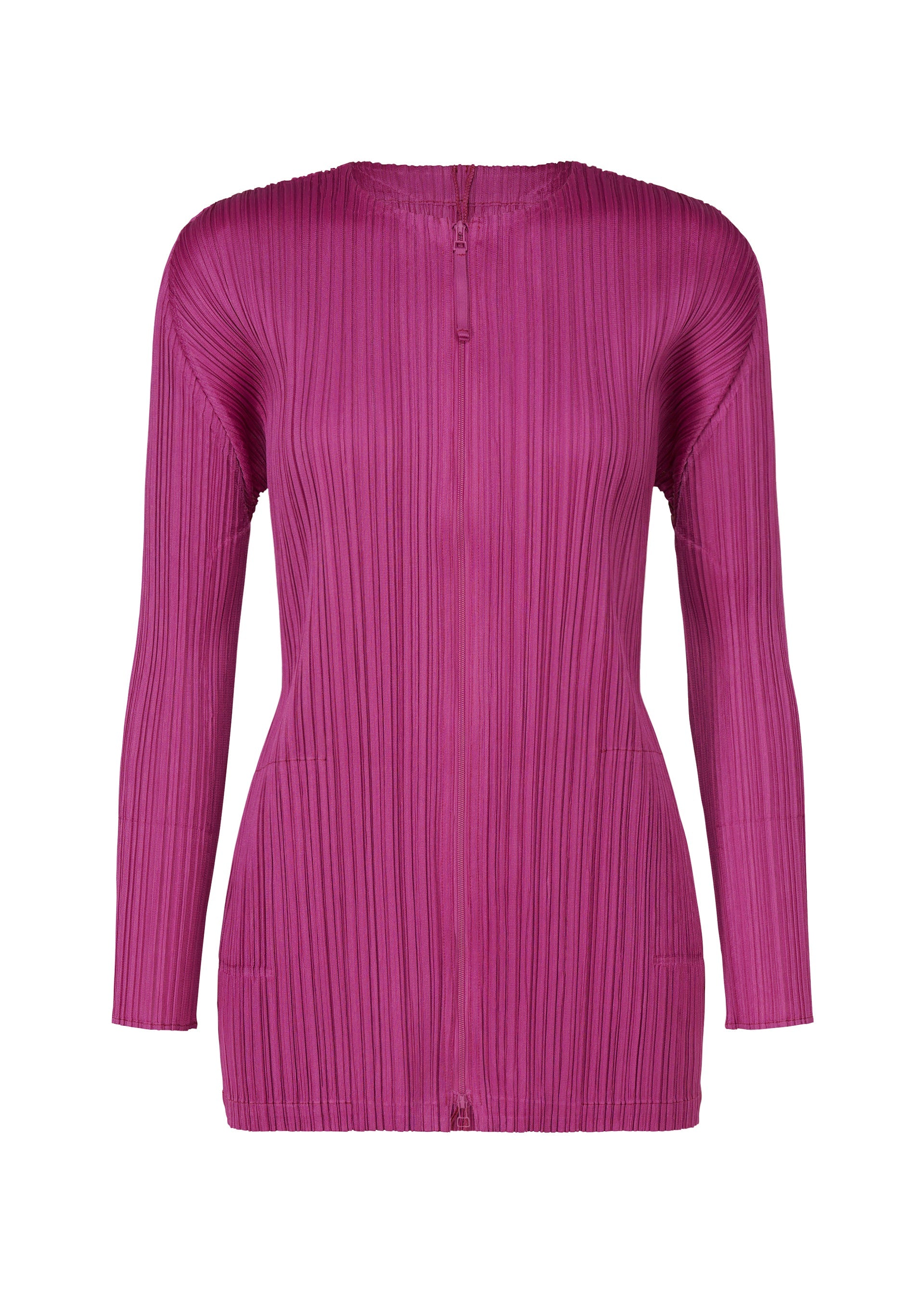 A product shot of the Pleats Please Issey Miyake MONTHLY COLORS SEPTEMBER jacket in .