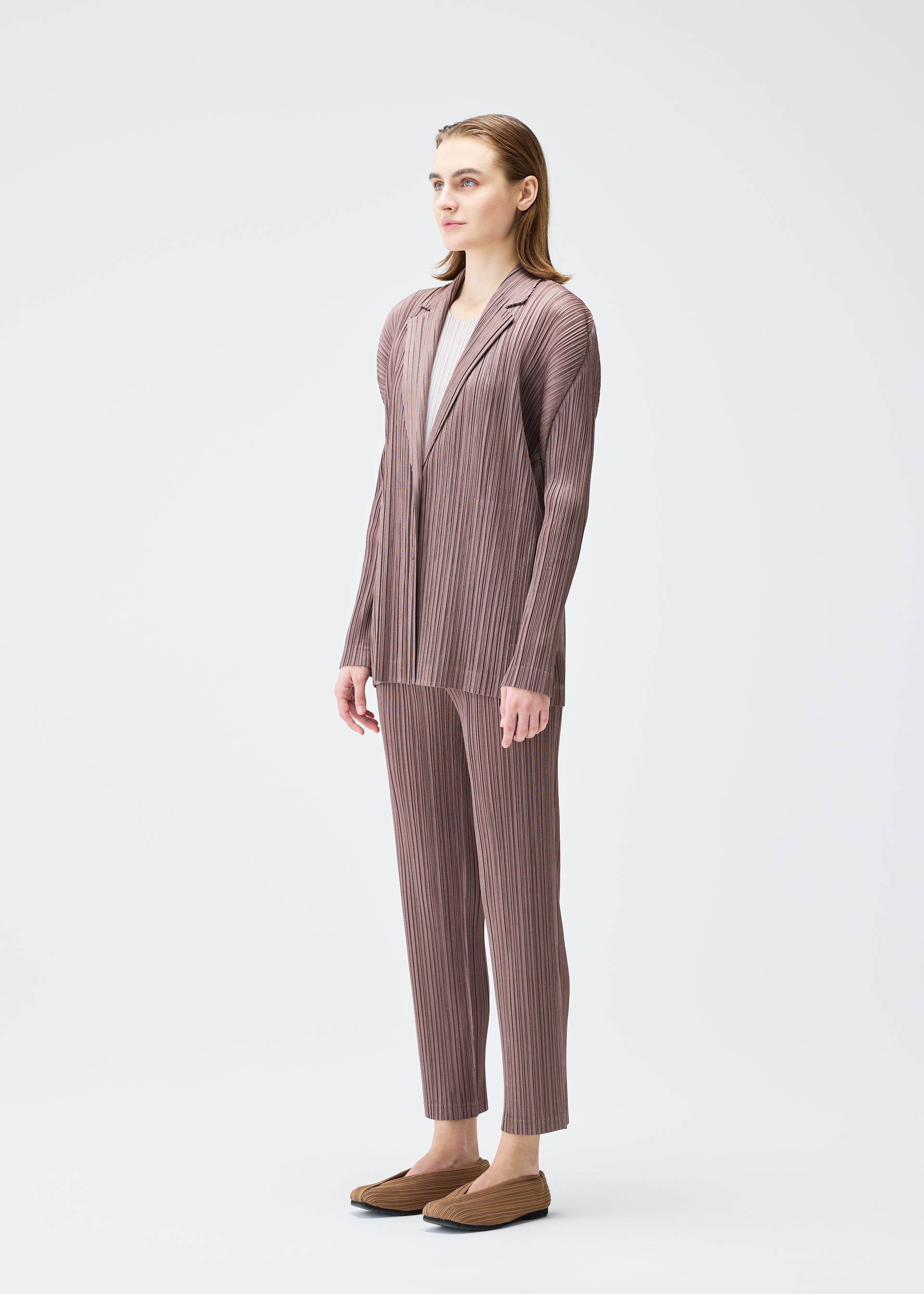 PLEATS JACKET Jacket Black – ISSEY MIYAKE EU