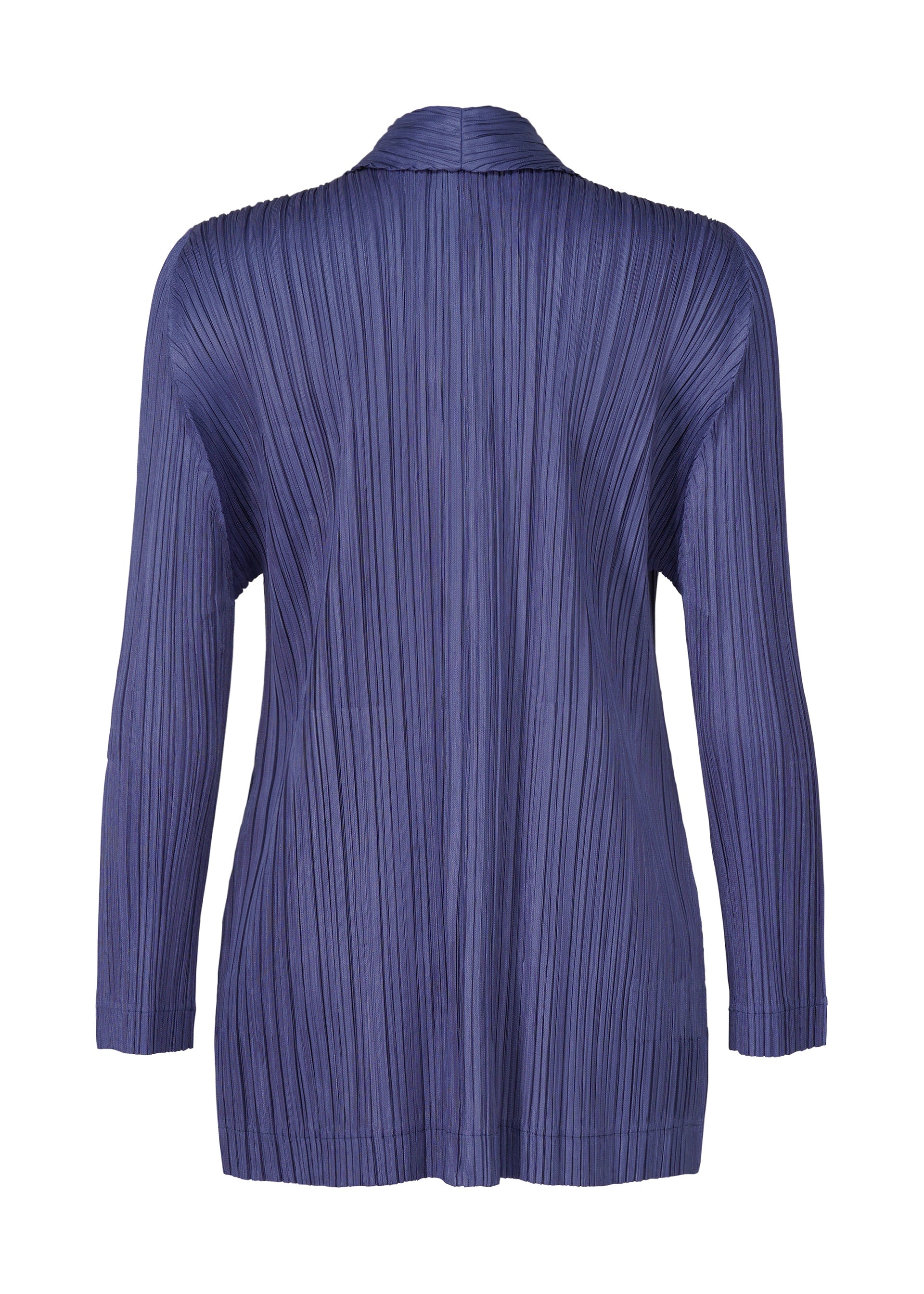 A detail shot of the Pleats Please Issey Miyake PLEATS JACKET jacket.