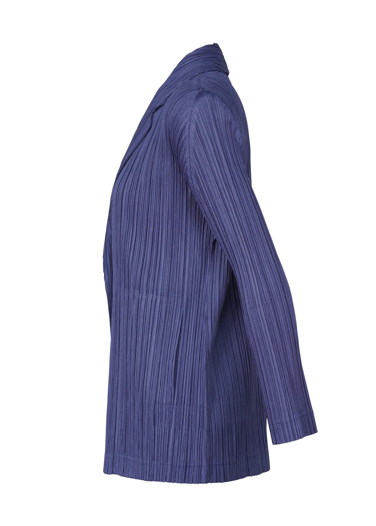 A detail shot of the Pleats Please Issey Miyake PLEATS JACKET jacket.