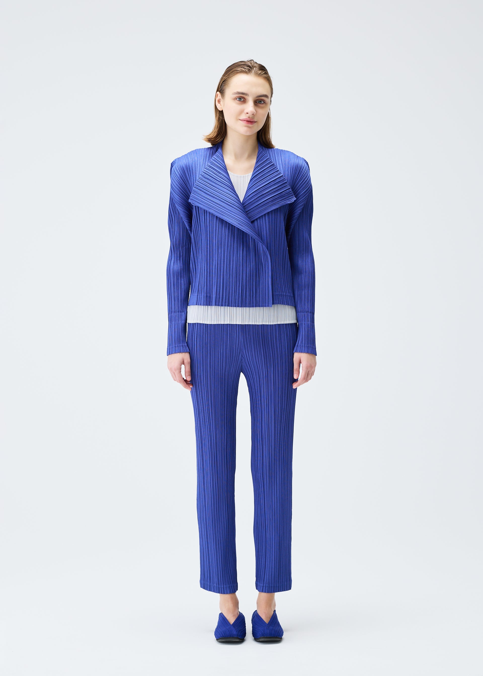 PLEATS JACKET Jacket Brown – ISSEY MIYAKE EU PLEATS JACKET Jacket Brown – ISSEY MIYAKE EU