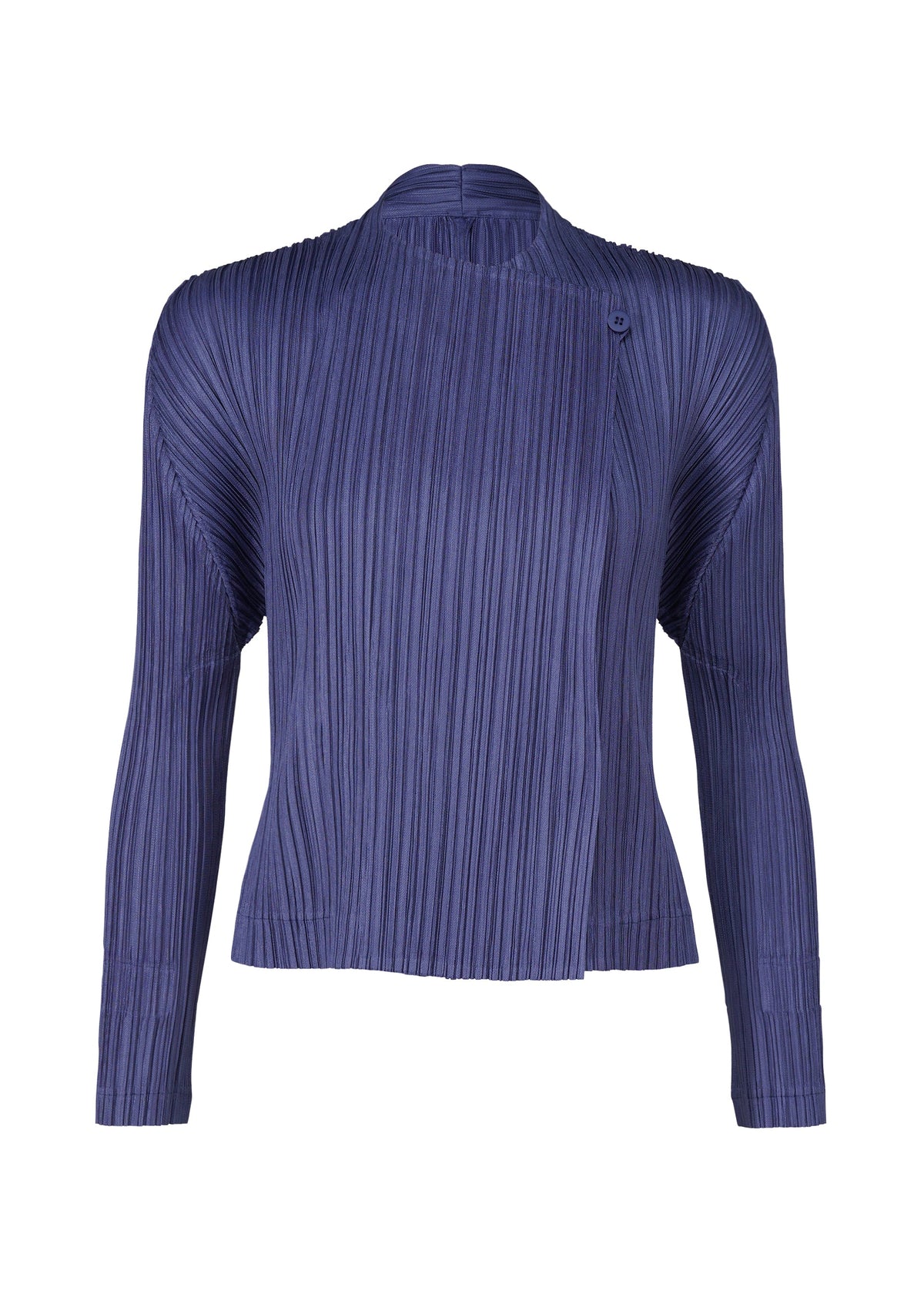 A detail shot of the Pleats Please Issey Miyake PLEATS JACKET jacket.
