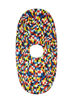 A detail shot of the PLEATS PLEASE ISSEY MIYAKE DANCING SQUARE vest.