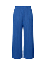 MONTHLY COLORS : AUGUST Pantalon Bleu