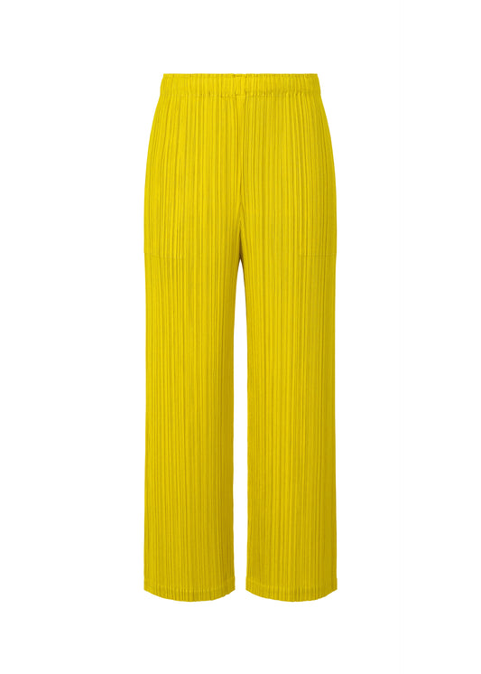 MONTHLY COLORS : OCTOBER Trousers Canary Yellow
