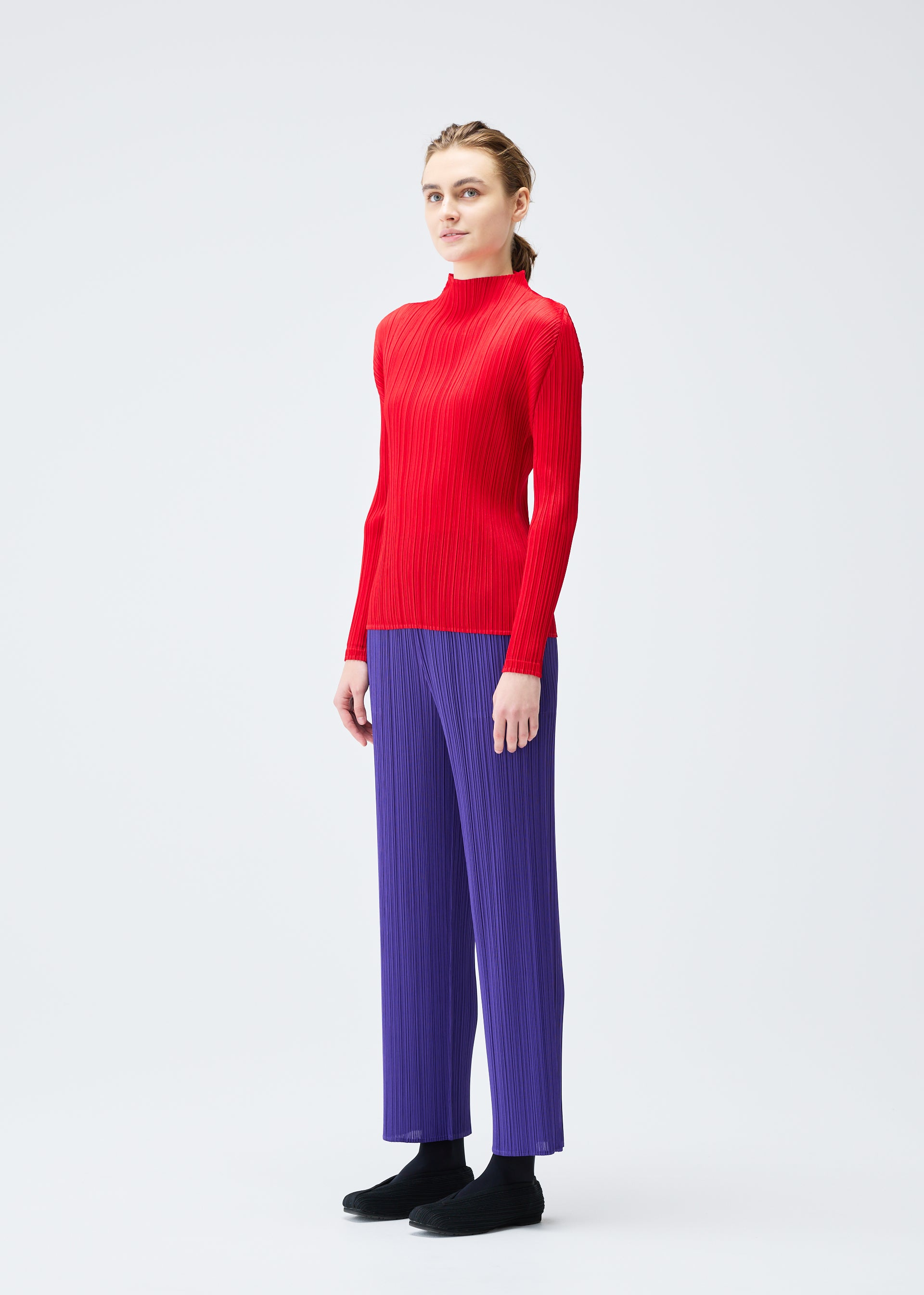 MONTHLY COLORS : NOVEMBER Trousers Purple