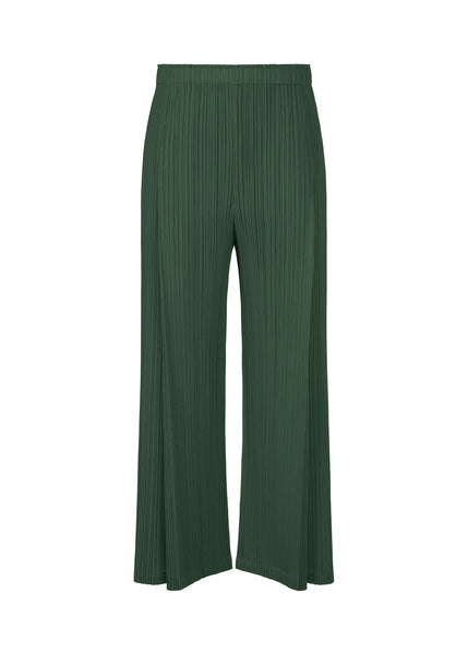 MONTHLY COLORS : DECEMBER Trousers Forest Green – ISSEY MIYAKE EU