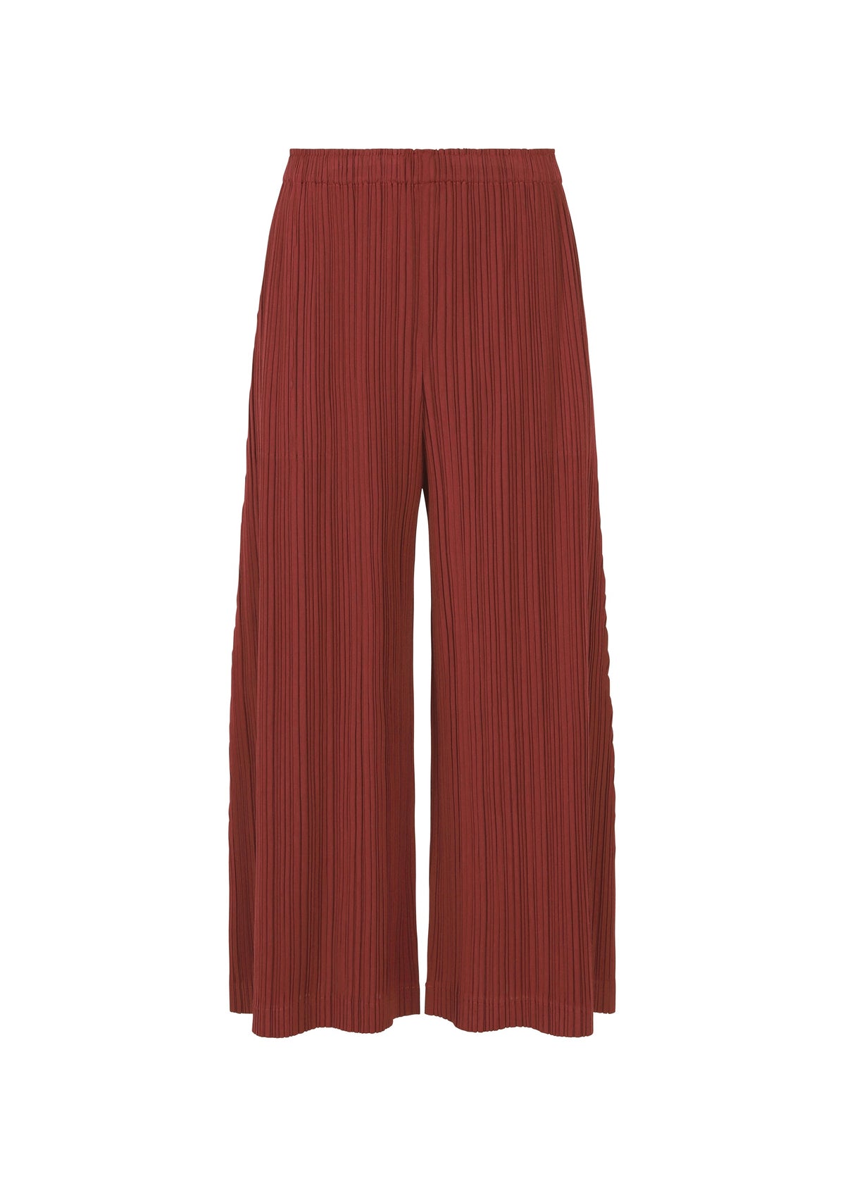 A product shot of the Pleats Please Issey Miyake WOOL PLEATS trousers in .