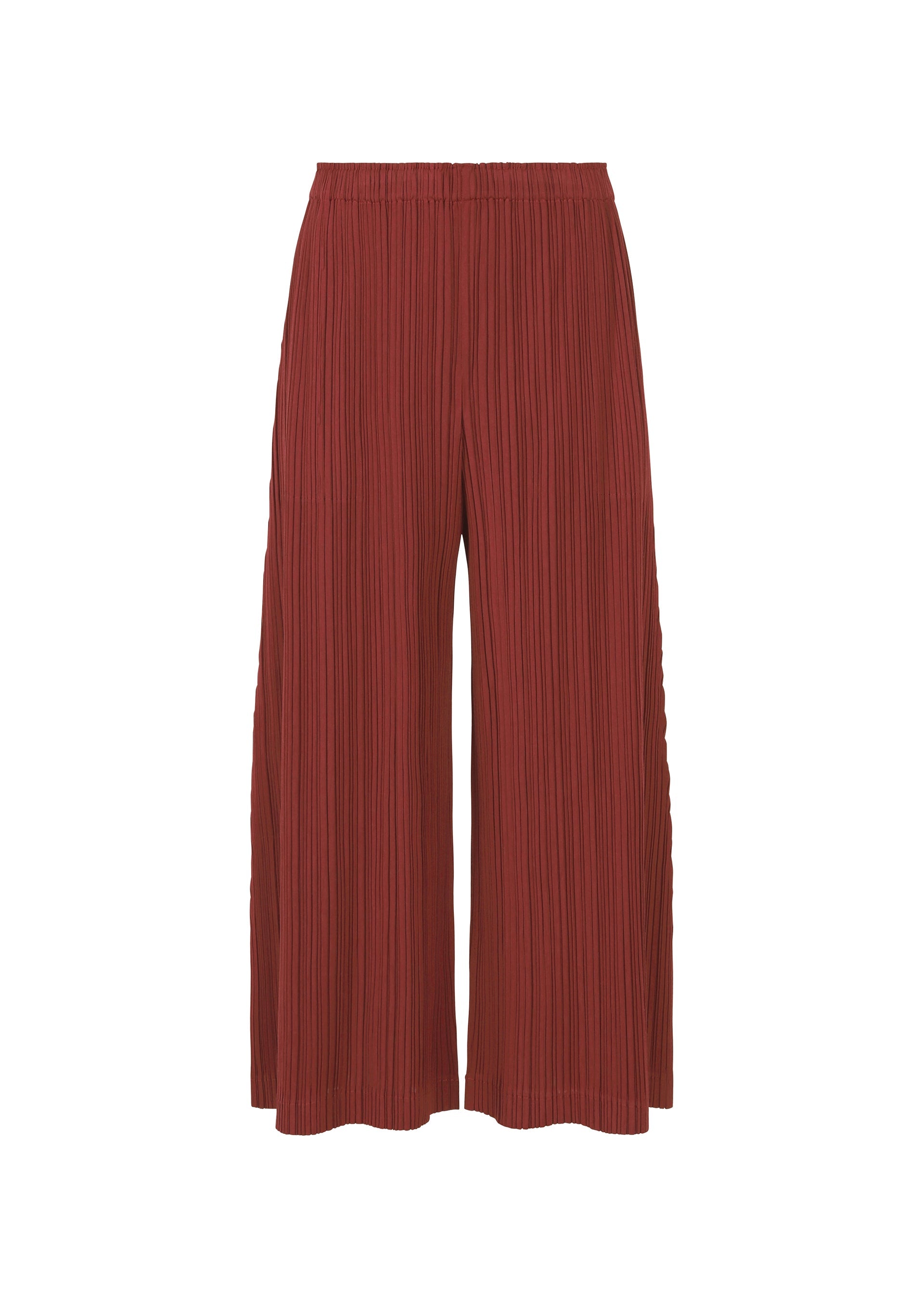 A product shot of the Pleats Please Issey Miyake WOOL PLEATS trousers in .