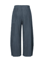 Pantalon plissé souple crème-jaune