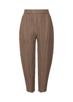 A product shot of the Pleats Please Issey Miyake THICKER BOTTOMS 2 trousers in .