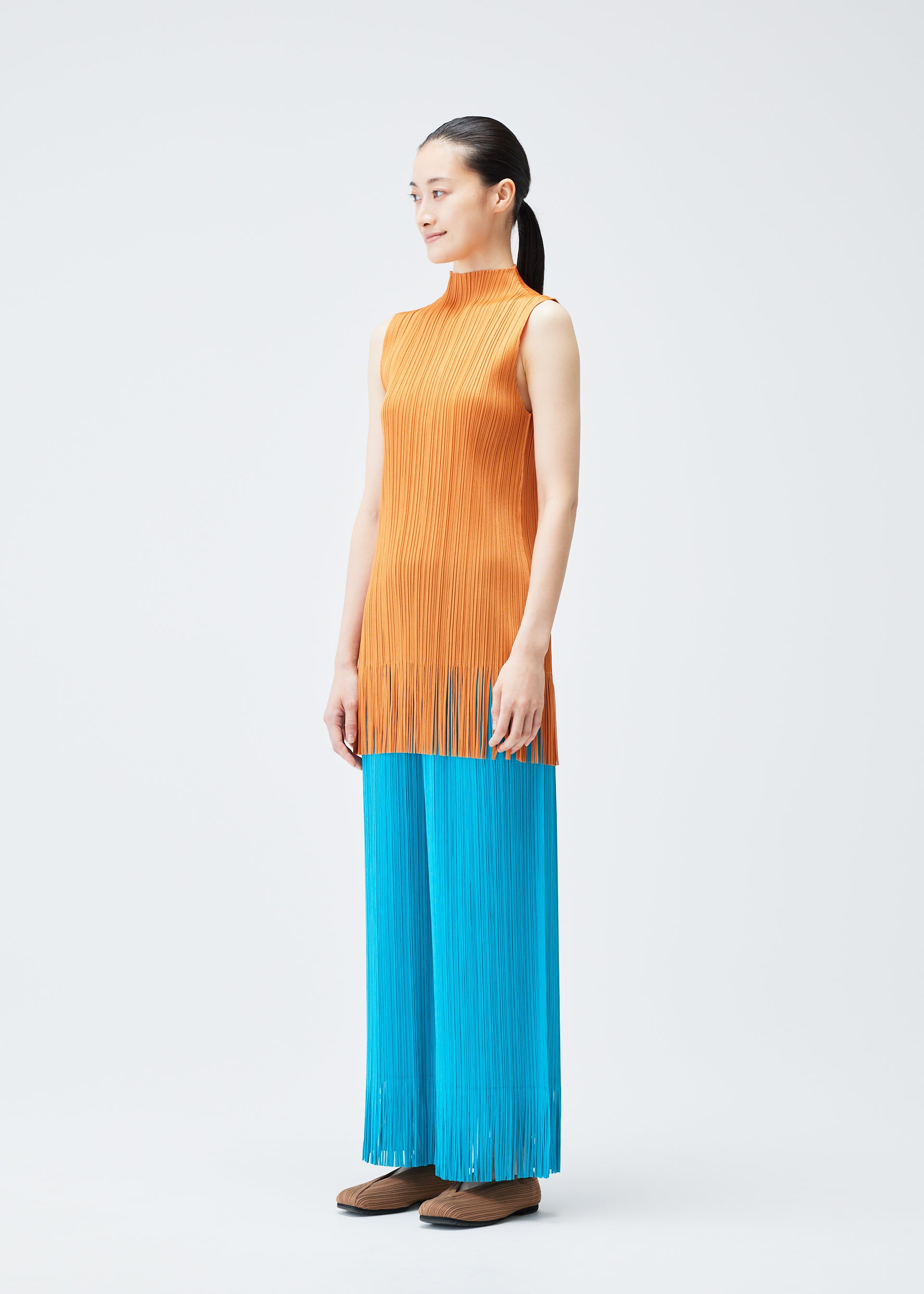 WAVE Trousers Turquoise Blue