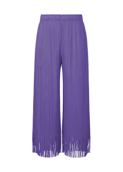 パンツ 21fw PLEATED TROUSERS purple WAVE Trousers Purple Blue – ISSEY MIYAKE EU