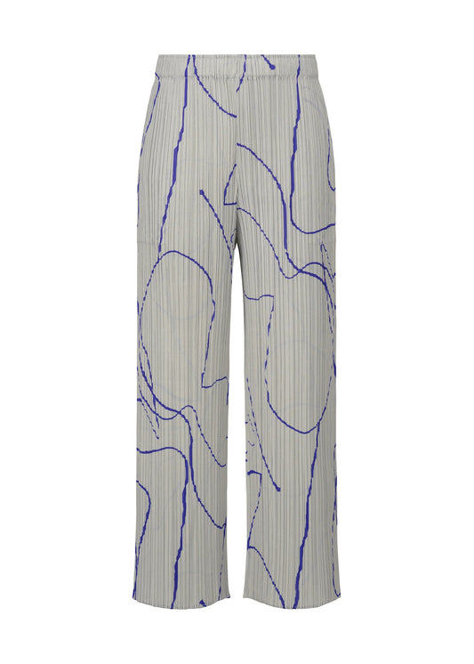 A product shot of the Pleats Please Issey Miyake PAUSE trousers in .