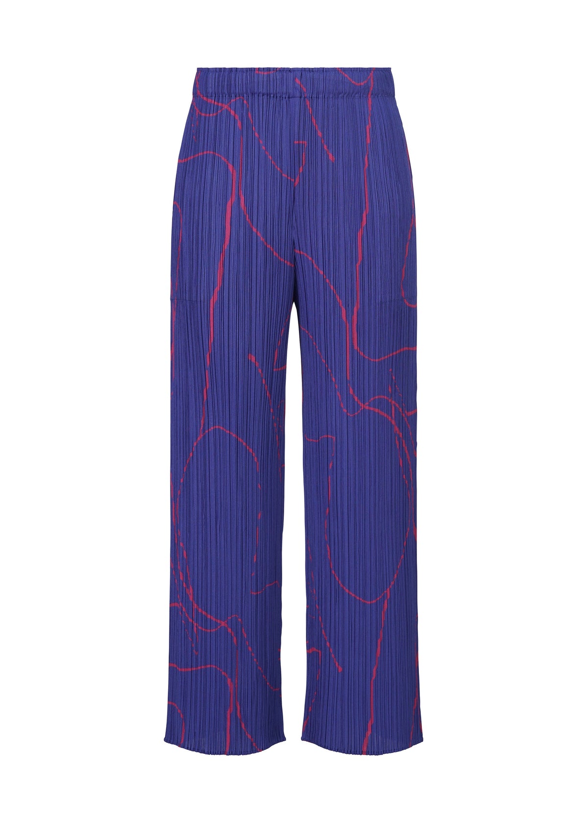 A product shot of the Pleats Please Issey Miyake PAUSE trousers in .