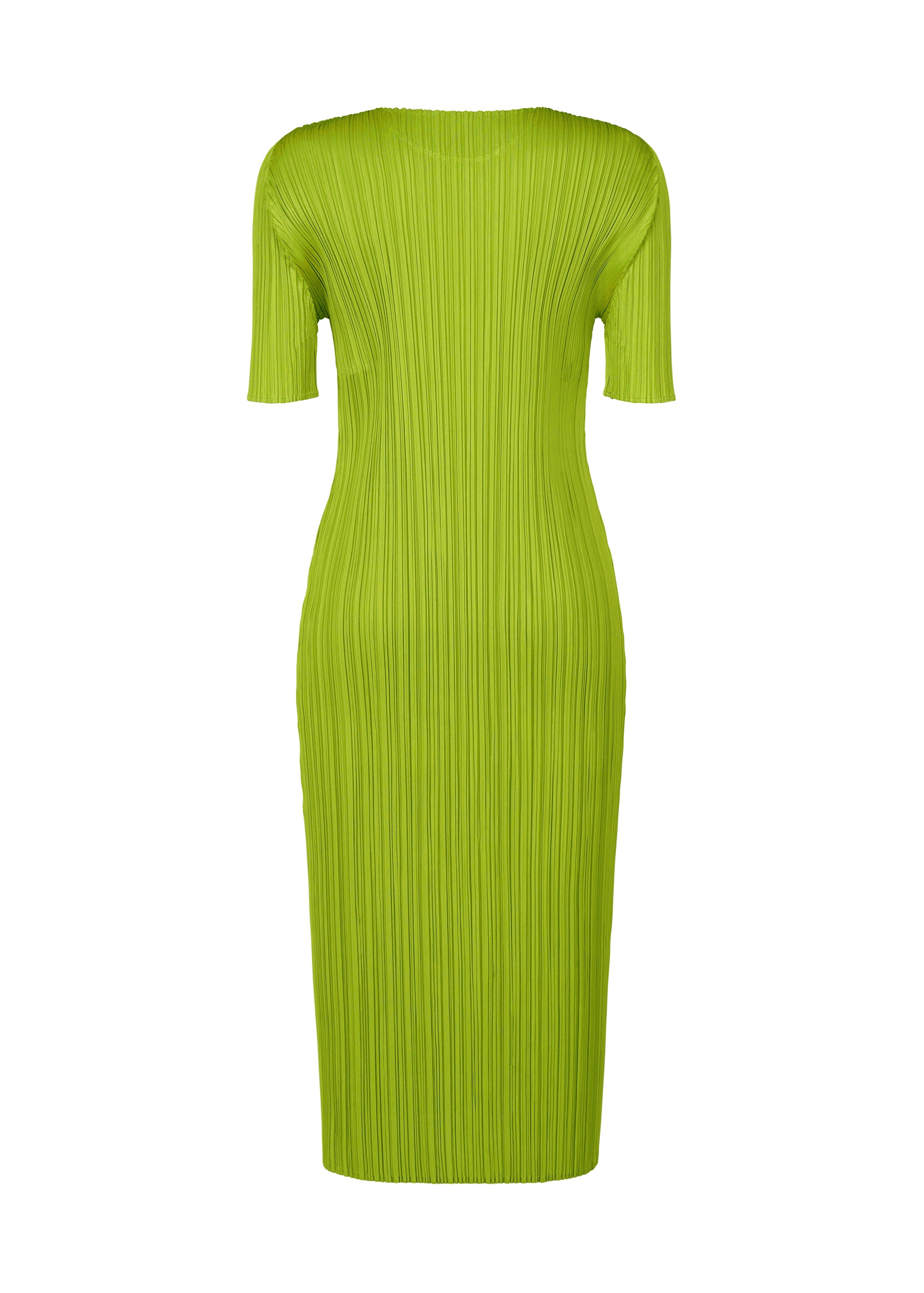 MONTHLY COLORS : AUGUST Dress Yellow Green ISSEY MIYAKE EU MONTHLY COLORS : AUGUST Dress Yellow Green ISSEY MIYAKE EU