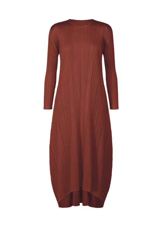MONTHLY COLORS : OCTOBER Dress Brown Red