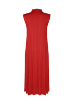 A detail shot of the Pleats Please Issey Miyake MONTHLY COLORS : NOVEMBER dress.