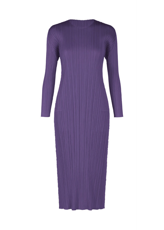 A product shot of the Pleats Please Issey Miyake MONTHLY COLORS : NOVEMBER dress in .