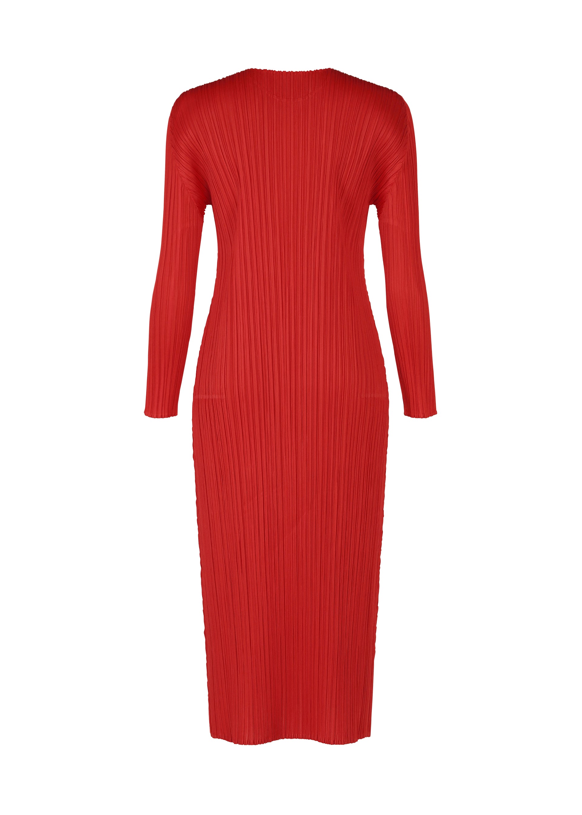 pleats please high neck dress Issey Miyake Pleated Midi Dress