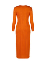 A detail shot of the Pleats Please Issey Miyake MONTHLY COLORS : DECEMBER dress.