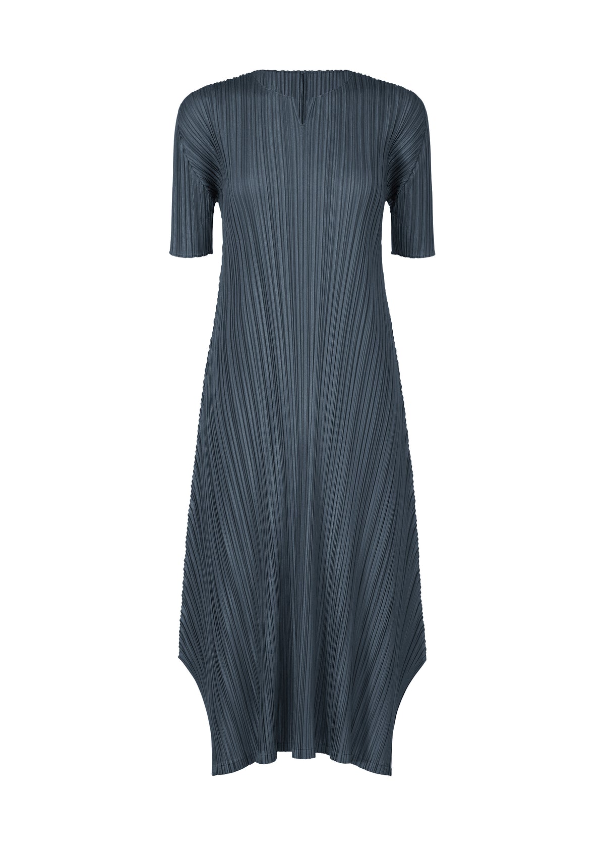 MELLOW PLEATS Dress Navy
