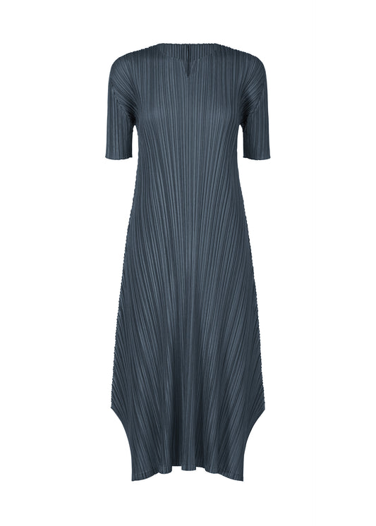MELLOW PLEATS Dress Navy