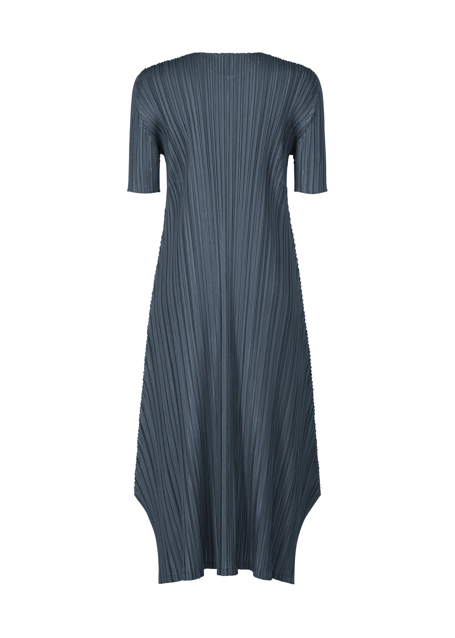シャツ+ブラウス(半袖+袖なし) PLEATS PLEASE MELLOW PLEATS SAXE BLUE3 PLEATS PLEASE ISSEY MIYAKE - PLEATS PLEASE MELLOW PLEATS SAXE