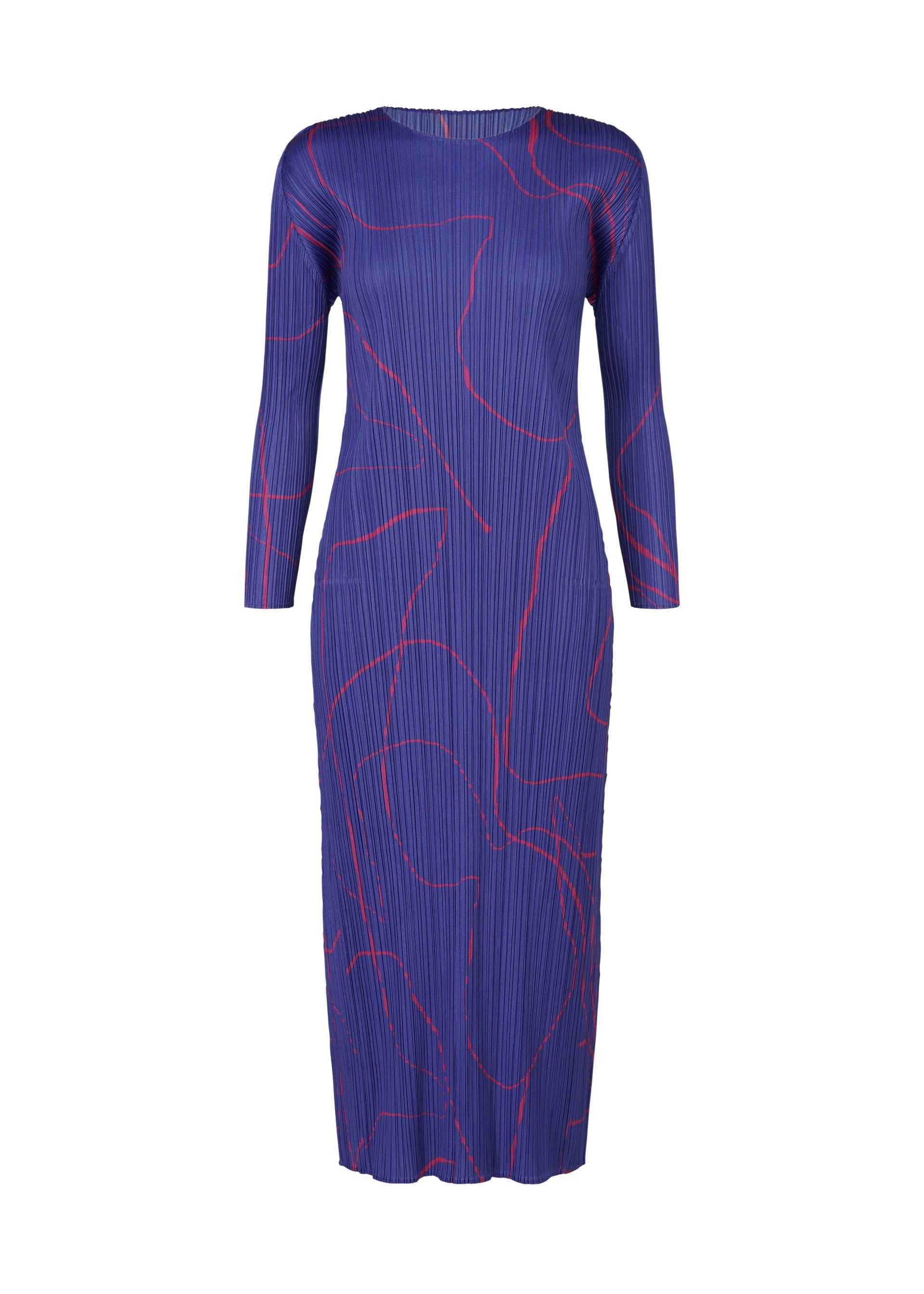 A product shot of the Pleats Please Issey Miyake PAUSE dress in .