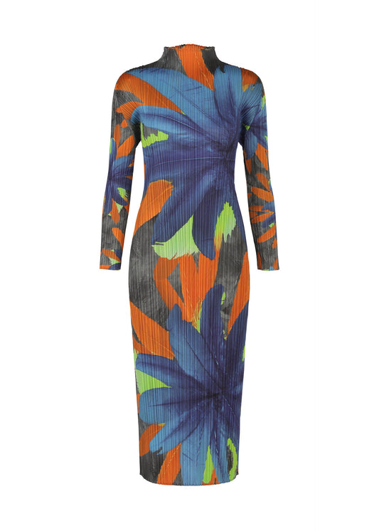 A product shot of the Pleats Please Issey Miyake CARNIVAL dress in .
