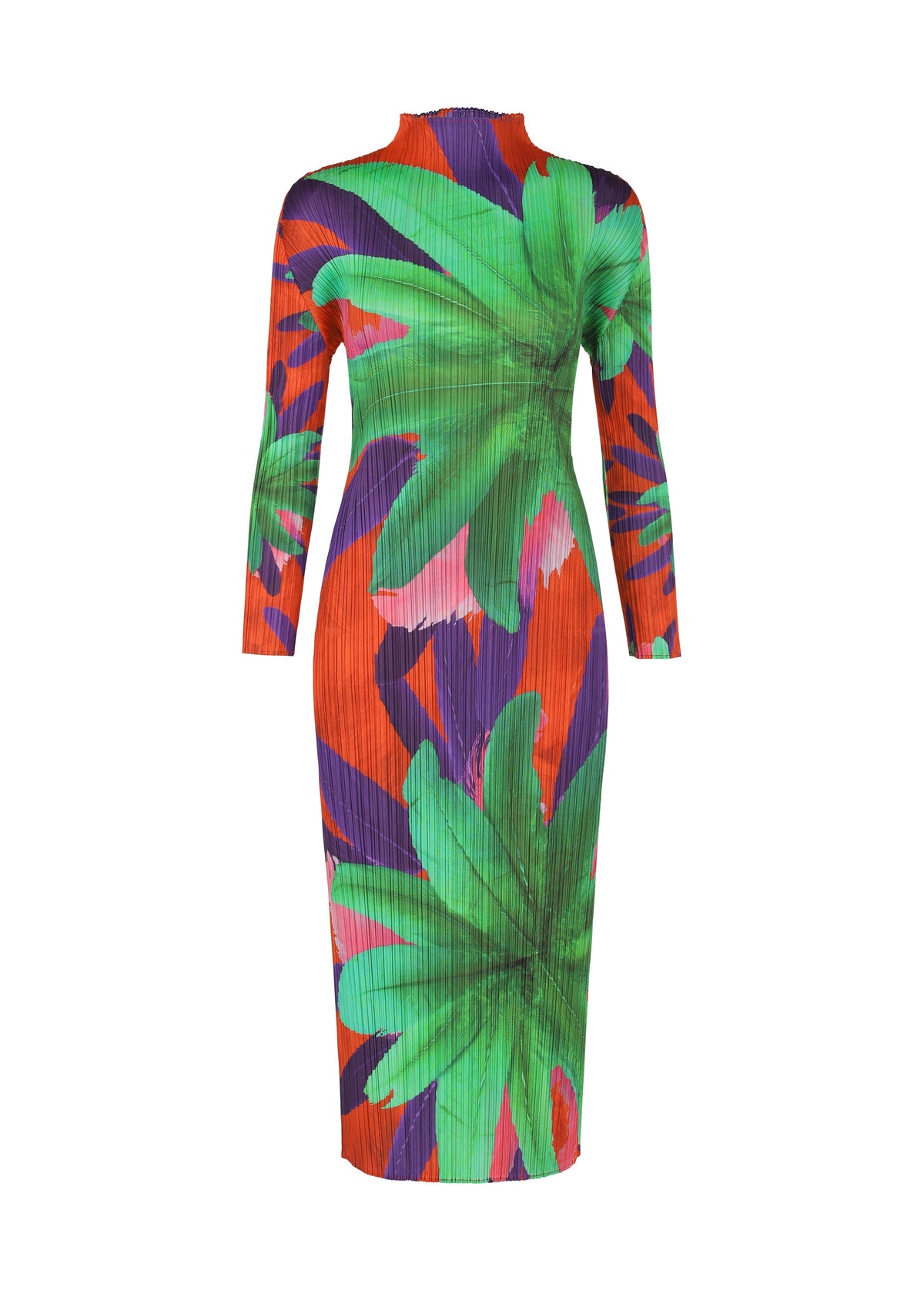 A product shot of the Pleats Please Issey Miyake CARNIVAL dress in .