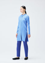 A model wears the Pleats Please Issey Miyake PLEATS Top top.