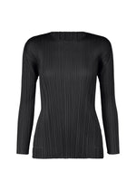 A product shot of the Pleats Please Issey Miyake MONTHLY COLORS SEPTEMBER top in .