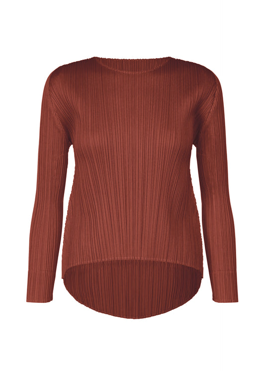 MONTHLY COLORS : OCTOBER Top Brown Red