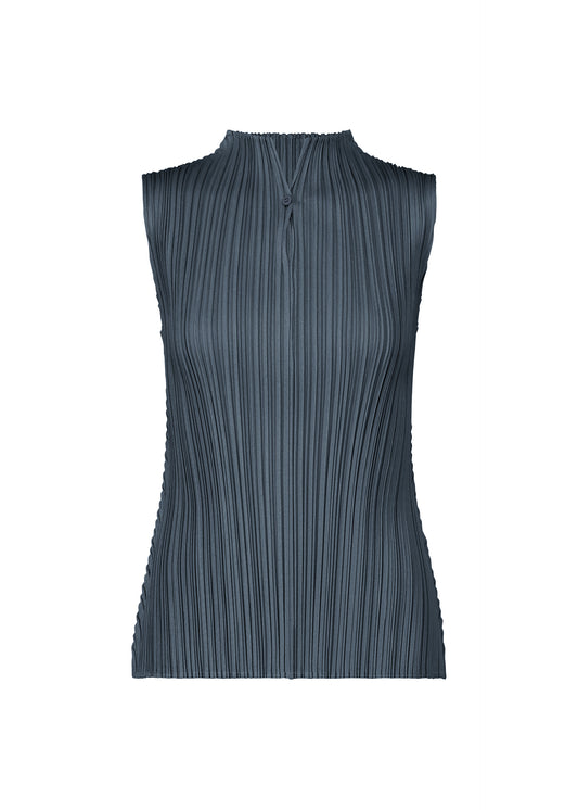 MELLOW PLEATS Top Navy