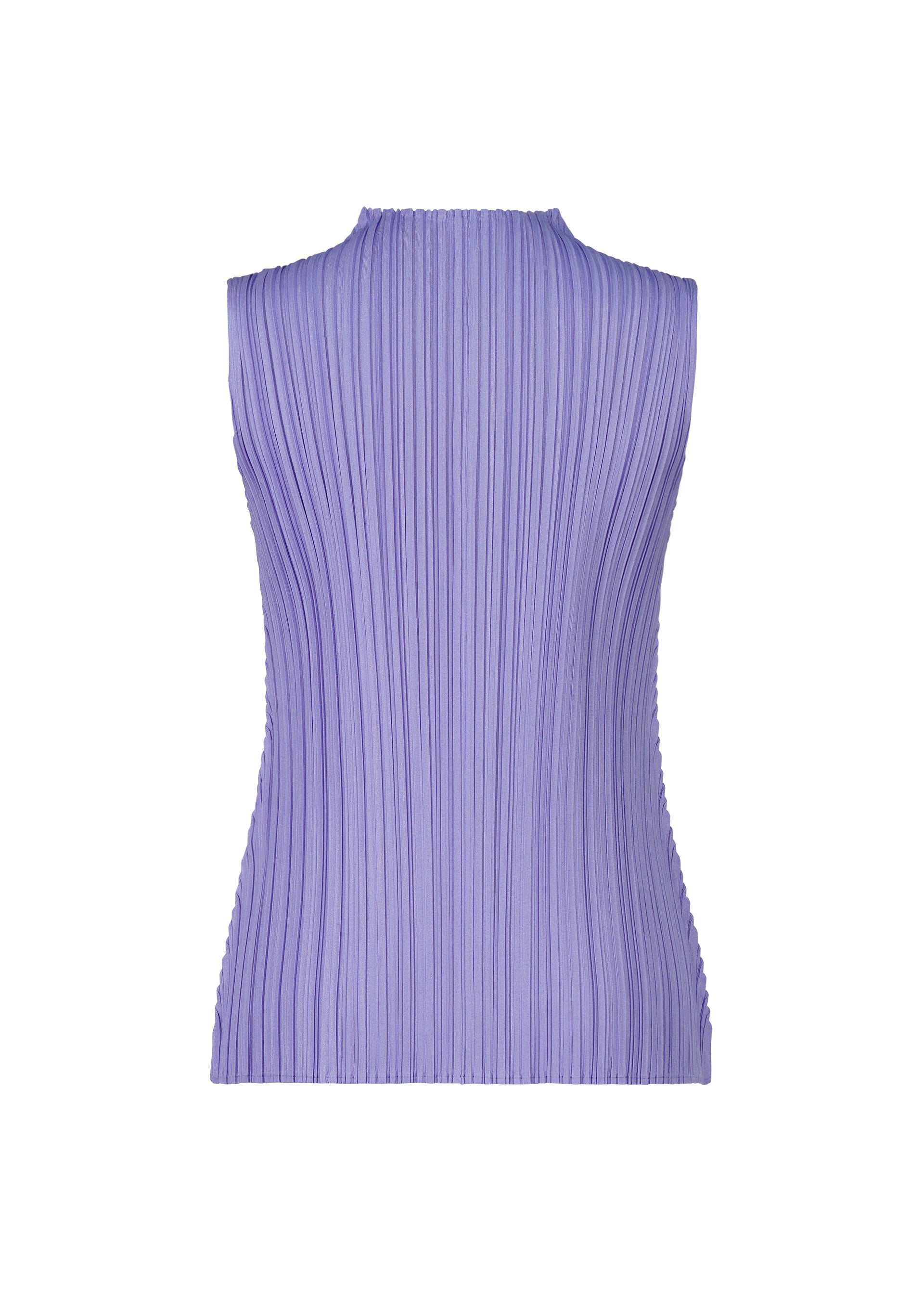 MELLOW PLEATS Top Saxe Blue