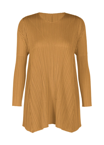 EFFICIENT SQUARE 2 Top Camel Brown – ISSEY MIYAKE EU