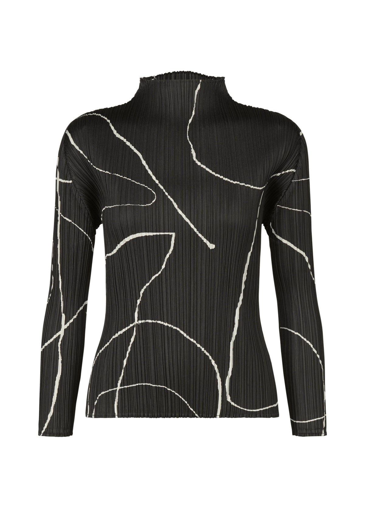 A product shot of the Pleats Please Issey Miyake PAUSE top in .