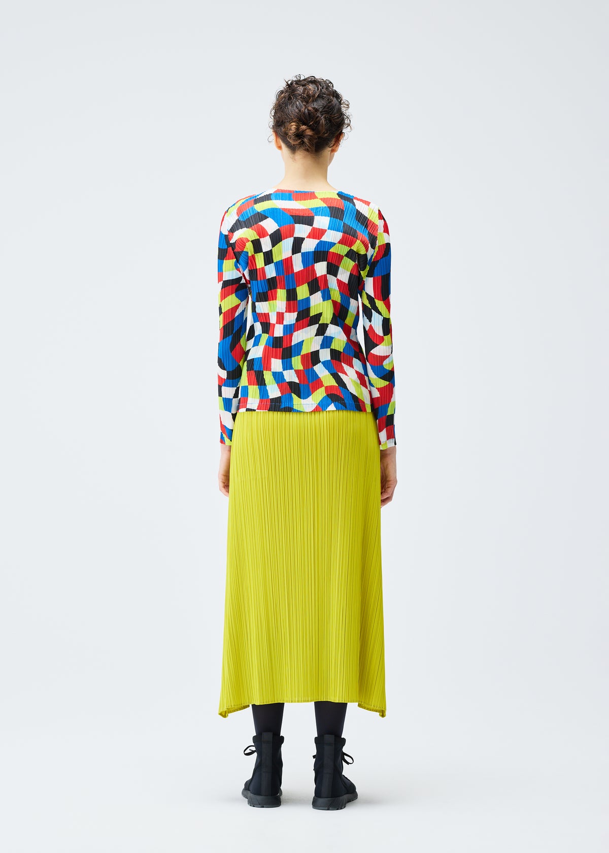 DANCING SQUARE Top Blue