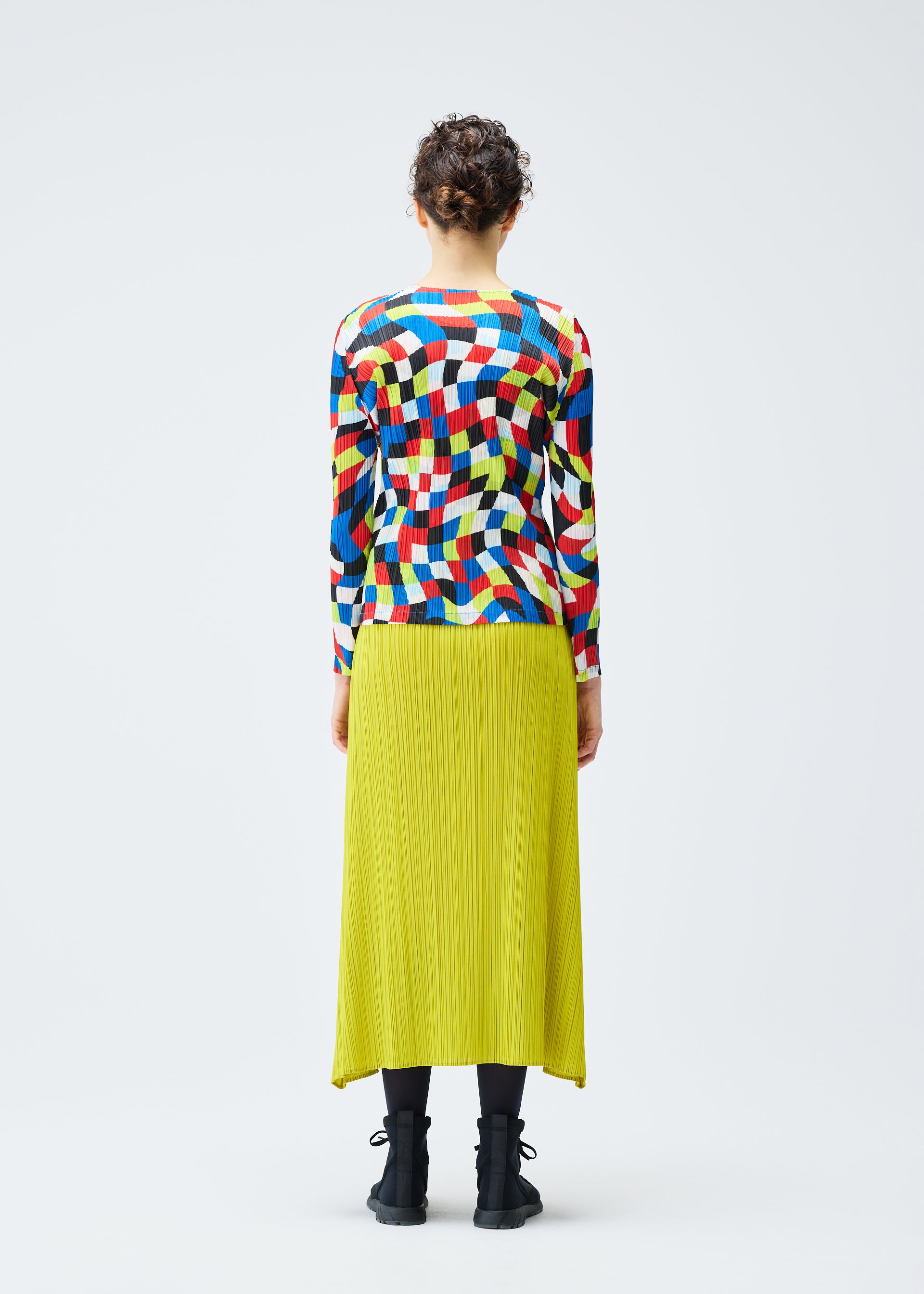 DANCING SQUARE Top Blue