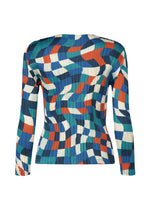 DANCING SQUARE Top Blue