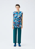 DANCING SQUARE Top Blue