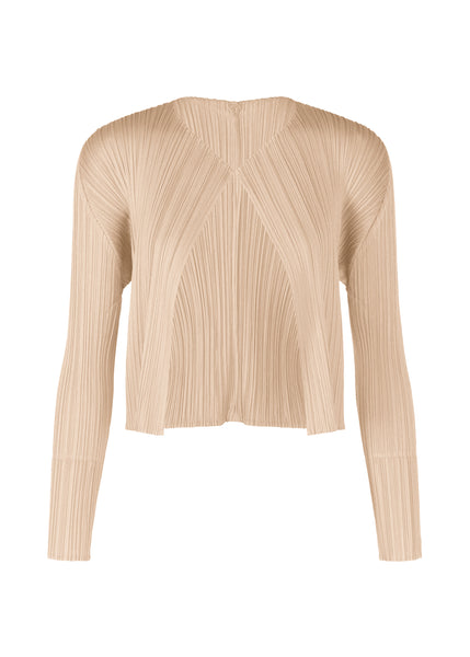 定価以下PLEATSPLEASE ISSEY MIYAKE BEIGE KNIT Beige New Colorful Basics 4 Top by PLEATS PLEASE ISSEY