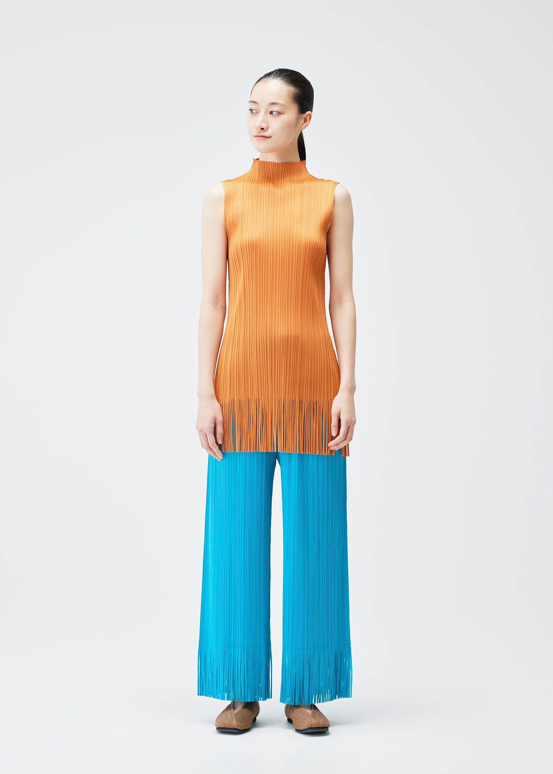 WAVE Tunic Apricot – ISSEY MIYAKE EU