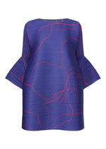 A product shot of the Pleats Please Issey Miyake PAUSE tunic in .
