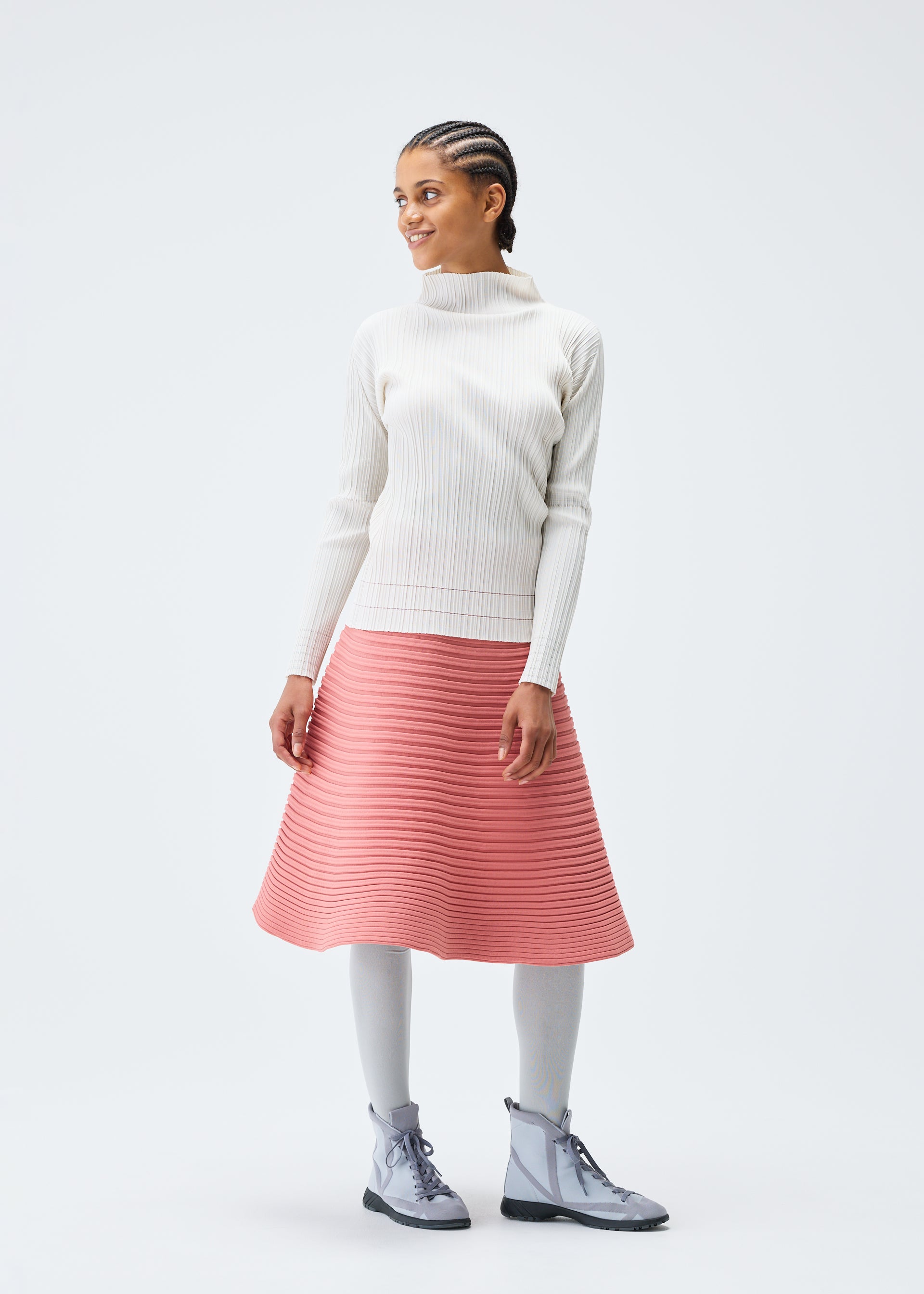 BOUNCE KNIT Skirt Dark Green – ISSEY MIYAKE EU
