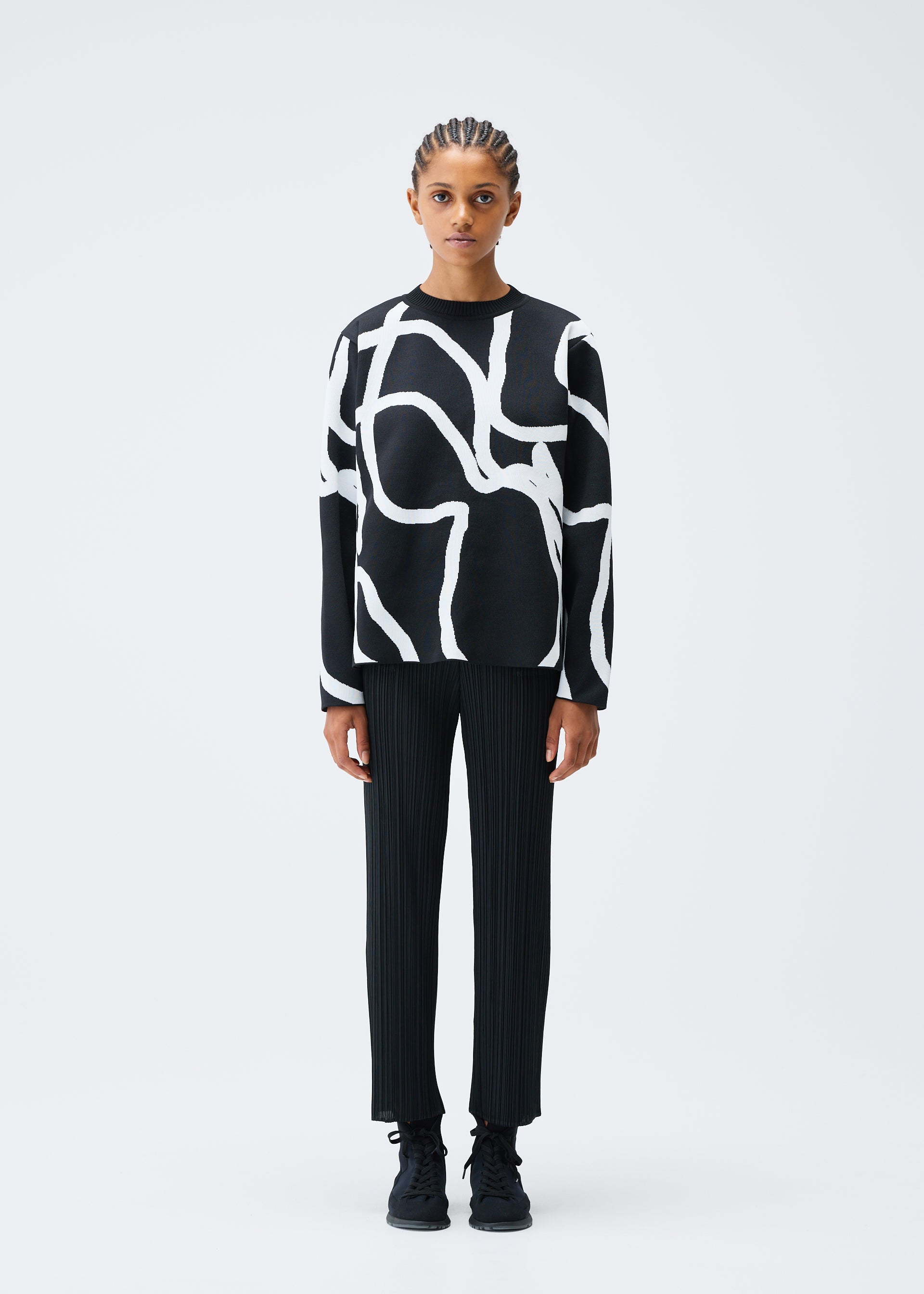 W*】様 80s 90s Issey Miyake オンリミット ポロニット PAUSE KNIT Top Grey – ISSEY MIYAKE EU