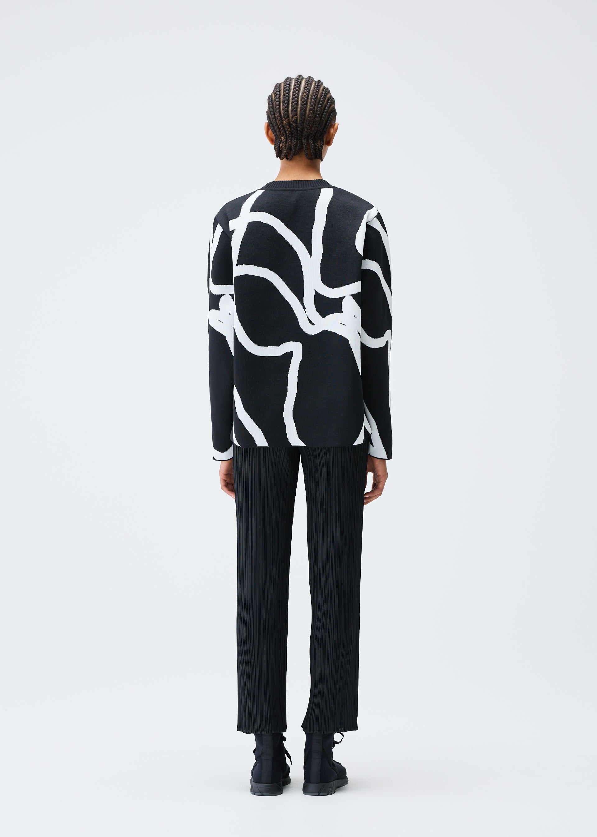 PAUSE KNIT Top Grey – ISSEY MIYAKE EU