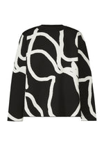 PAUSE KNIT Top Black