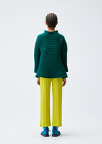 BOUNCE KNIT Top Dark Green